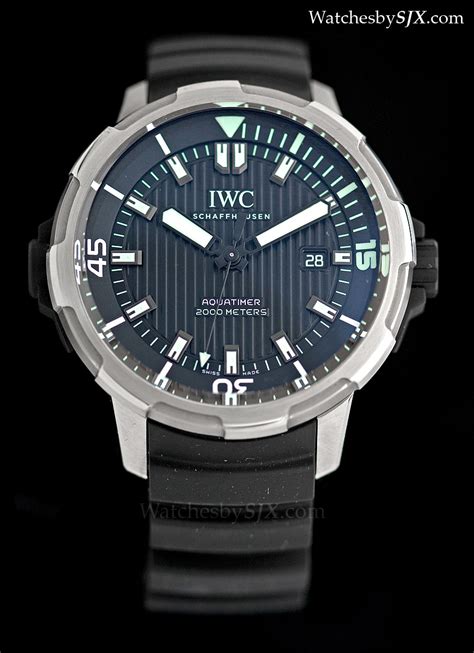 aquatimer automatic 2000 iwc|iwc aquatimer chronograph automatic.